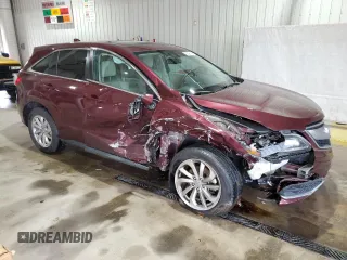 2016 Acura RDX Technology with VIN 5J8TB4H5XGL030325, listed as a Copart auction lot 53808115 with 138,368 mi miles and Salvage title. Bid and sale history available at DreamBid. Image 4.