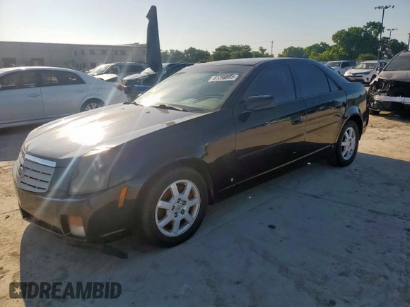 2007 Cadillac CTS с VIN 1G6DM57T970103000, выставлен на аукционе Copart как лот 61390985 с пробегом 262 753 миль миль и Списание • Salvage title. История ставок и продаж доступна на DreamBid. Изображение 1.