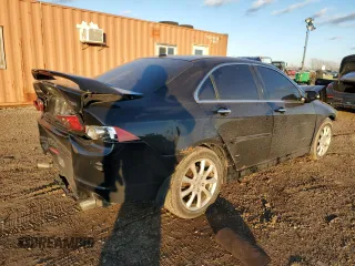 2008 Acura TSX with VIN JH4CL96858C003815, listed as a Copart auction lot 87290554 with 197,757 mi miles and Salvage Title. Bid and sale history available at carsss.com. Image 3.