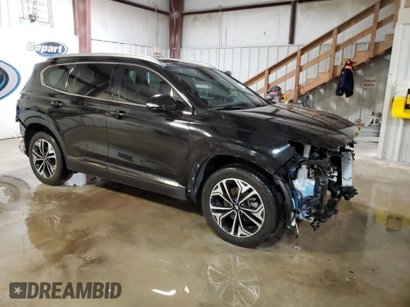 2019 Hyundai Santa Fe Ultimate with VIN 5NMS53AA4KH118316, listed as a Copart auction lot 82796484 with 66,805 mi miles and Salvage Title. Bid and sale history available at carsss.com. Image 4.