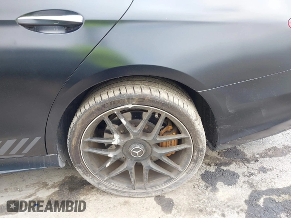 2018 Mercedes-Benz E 63 S AMG with VIN WDDZF8KB4JA224909, listed as a IAAI auction lot 41652066 with 56,712 mi miles and . Bid and sale history available at DreamBid. Image 6.