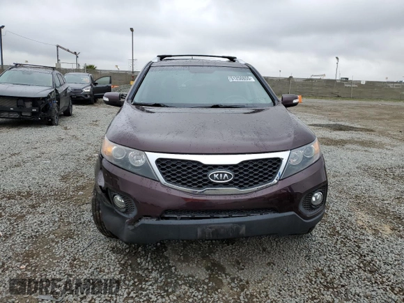 2012 Kia Sorento LX with VIN 5XYKTDA60CG239976, listed as a Copart auction lot 51250855 with 91,015 mi miles and Salvage Title. Bid and sale history available at carsss.com. Image 5.