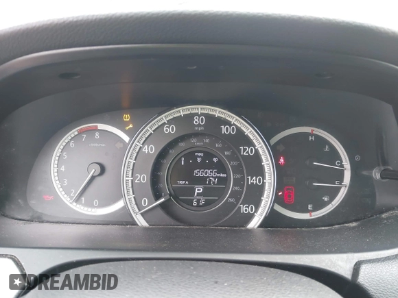 2015 Honda Accord Sedan LX with VIN 1HGCR2F37FA088341, listed as a IAAI auction lot 41662417 with 156,066 mi miles. Bid and sale history available at carsss.com. Image 7.