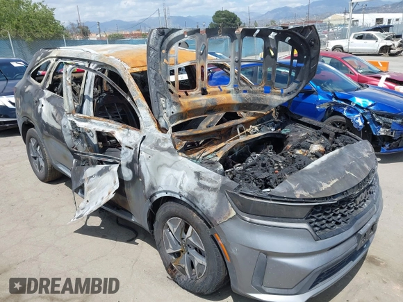 2022 Kia Sorento S with VIN KNDRG4LGXN5110194, listed as a IAAI auction lot 42260585 with Not provided miles and . Bid and sale history available at DreamBid. Image 6.