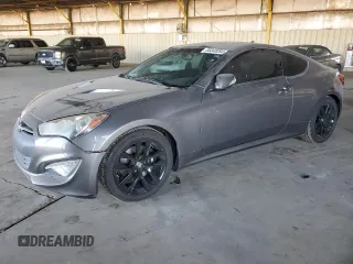 2013 Hyundai Genesis Coupe Grand Touring z VIN KMHHU6KJ0DU101906, wystawiony jako Copart lot #85345264 z przebiegiem 114 372 mil mil oraz Szkoda całkowita • Salvage title. Historia ofert i sprzedaży dostępna na DreamBid. Obrazek 1.