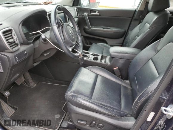2017 Kia Sportage EX with VIN KNDPN3AC0H7221529, listed as a Copart auction lot 50746895 with 70,557 mi miles and Salvage Title. Bid and sale history available at carsss.com. Image 7.