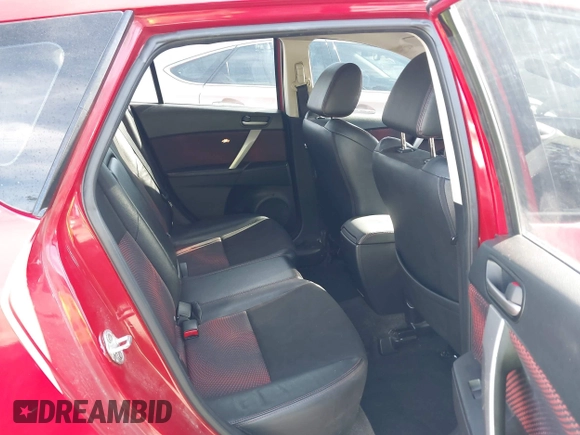 2013 Mazda 3 Mazdaspeed3 Touring with VIN JM1BL1L49D1785851, listed as a IAAI auction lot 41691825 with 148,448 mi miles and . Bid and sale history available at DreamBid. Image 8.
