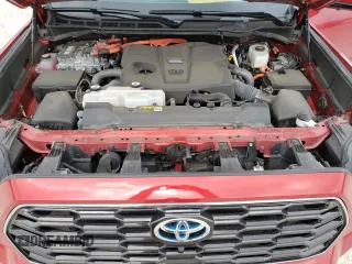 2023 Toyota Sequoia SR5 with VIN 7SVAAAAA2PX001916, listed as a Copart auction lot 56596354 with 15,277 mi miles and Salvage Title. Bid and sale history available at carsss.com. Image 12.