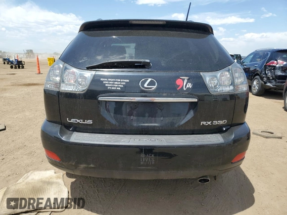 2005 Lexus RX 330 z VIN JTJHA31U750080713, wystawiony jako Copart lot #58025425 z przebiegiem 225 126 mil mil oraz Szkoda całkowita • Salvage title. Historia ofert i sprzedaży dostępna na DreamBid. Obrazek 6.