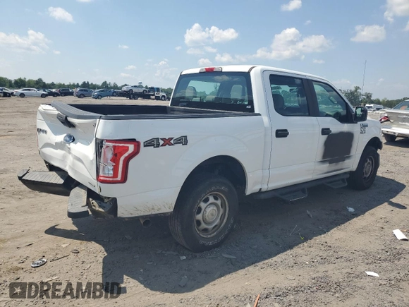 2015 Ford F-150 XLT with VIN 1FTEW1EF5FFA73720, listed as a Copart auction lot 62667515 with 55,196 mi miles and Salvage title. Bid and sale history available at DreamBid. Image 3.