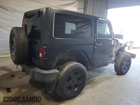 2016 Jeep Wrangler Sport z VIN 1C4AJWAG1GL146982, wystawiony jako Copart lot #52691855 z przebiegiem 96 525 mil mil oraz Szkoda całkowita • Salvage title. Historia ofert i sprzedaży dostępna na DreamBid. Obrazek 3.