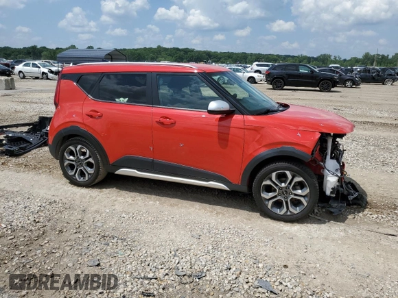 2022 Kia Soul X-Line with VIN KNDJ23AU9N7173094, listed as a Copart auction lot 59462444 with 235,054 mi miles and Salvage Title. Bid and sale history available at DreamBid. Image 4.
