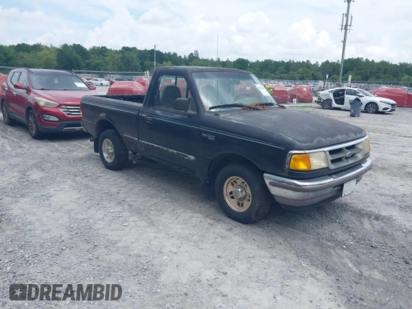 1997 Ford Ranger XLT with VIN 1FTCR10X1VUB67702, listed as a IAAI auction lot 42503161 with 142,432 mi miles and . Bid and sale history available at DreamBid. Image 1.