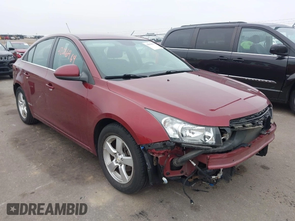 2015 Chevrolet Cruze LT with VIN 1G1PC5SB0F7255371, listed as a IAAI auction lot 42016464 with 55,214 mi miles and . Bid and sale history available at DreamBid. Image 1.