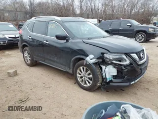 2017 Nissan Rogue S with VIN JN8AT2MV2HW002942, listed as a IAAI auction lot 41018417 with 151,945 mi miles. Bid and sale history available at carsss.com. Image 1.