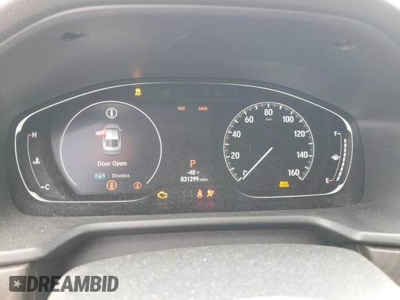 2018 Honda Accord EX with VIN 1HGCV1F48JA113271, listed as a Copart auction lot 50083925 with 31,299 mi miles and Salvage Title. Bid and sale history available at DreamBid. Image 9.