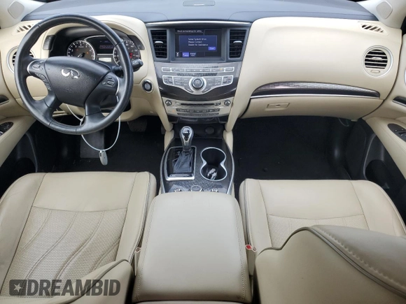 2017 Infiniti QX60 with VIN 5N1DL0MM1HC560489, listed as a Copart auction lot 50900225 with 59,091 mi miles and Salvage Title. Bid and sale history available at carsss.com. Image 8.