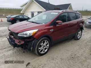 2015 Ford Escape Titanium с VIN 1FMCU9J96FUC19660, выставлен на аукционе Copart как лот 52777435 с пробегом 131 121 миль миль и Списание • Salvage title. История ставок и продаж доступна на DreamBid. Изображение 1.