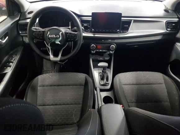 2023 Kia Rio S with VIN 3KPA24AD6PE574059, listed as a Copart auction lot 72901494 with 0 mi miles and Non Repairable. Bid and sale history available at carsss.com. Image 8.