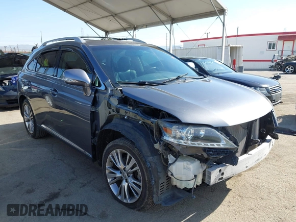 2013 Lexus RX 350 with VIN 2T2ZK1BA4DC094159, listed as a IAAI auction lot 41987974 with 113,239 mi miles and . Bid and sale history available at DreamBid. Image 1.