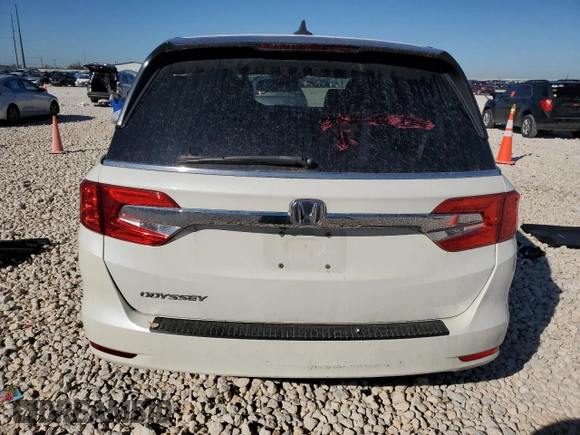 2019 Honda Odyssey EX-L with VIN 5FNRL6H71KB071098, listed as a Copart auction lot 47871955 with 97,043 mi miles and Salvage Title. Bid and sale history available at carsss.com. Image 6.