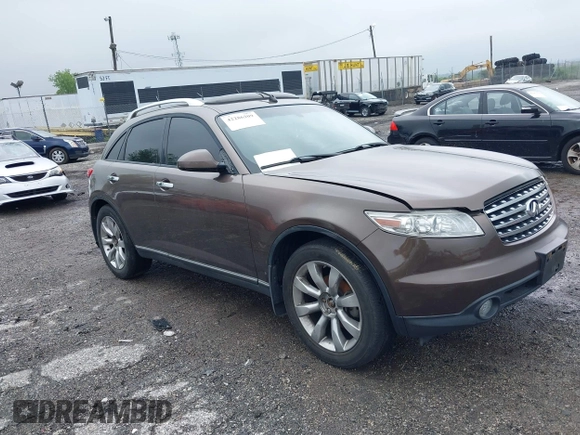 2004 Infiniti FX z VIN JNRAS08W54X217337, wystawiony jako IAAI lot #42286209 z przebiegiem 9 999 mil mil oraz . Historia ofert i sprzedaży dostępna na DreamBid. Obrazek 1.