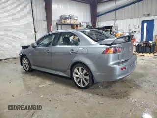 2014 Mitsubishi Lancer GT with VIN JA32U8FW2EU017646, listed as a Copart auction lot 84375994 with 161,022 mi miles and Salvage Title. Bid and sale history available at carsss.com. Image 2.