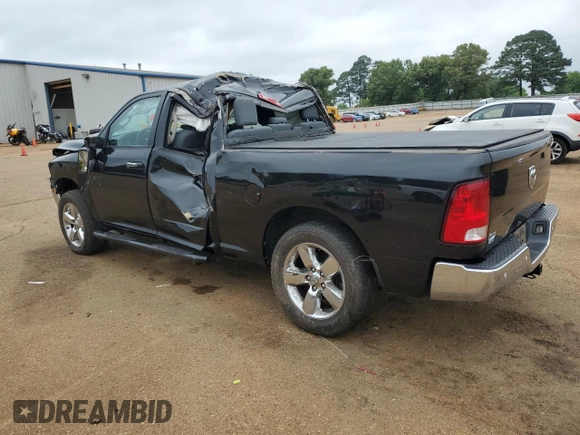 2018 Ram 1500 Big Horn with VIN 1C6RR7GG8JS310712, listed as a Copart auction lot 54165265 with 129,619 mi miles and Salvage title. Bid and sale history available at DreamBid. Image 2.