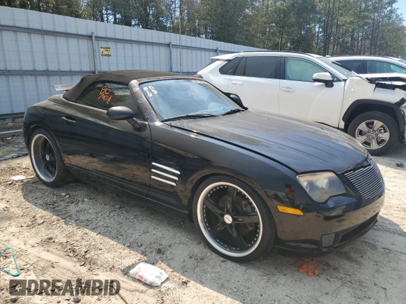 2005 Chrysler Crossfire with VIN 1C3AN55L05X054133, listed as a Copart auction lot 49809205 with Not Provided miles and Clean Title. Bid and sale history available at DreamBid. Image 4.