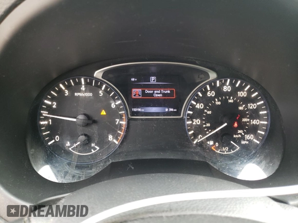 2017 Nissan Altima SV with VIN 1N4AL3AP5HC266865, listed as a Copart auction lot 52009025 with 150,196 mi miles and Salvage Title. Bid and sale history available at carsss.com. Image 9.