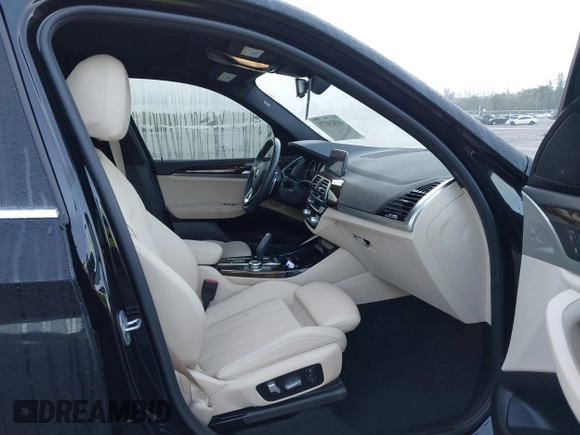 2020 BMW X3 sDrive30i with VIN 5UXTY3C06L9C17279, listed as a IAAI auction lot 41524271 with 38,401 mi miles and . Bid and sale history available at DreamBid. Image 5.
