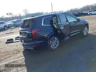 2024 Cadillac XT6 AWD Premium Luxury with VIN 1GYKPDRS2RZ737851, listed as a IAAI auction lot 41155253 with 7,988 mi miles. Bid and sale history available at carsss.com. Image 4.