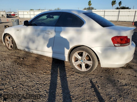 2013 BMW 1 Series 128i with VIN WBAUP7C58DVP25073, listed as a Copart auction lot 86565914 with Not Provided miles and Salvage Title. Bid and sale history available at carsss.com. Image 2.