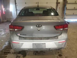 2021 Kia Rio LX with VIN 3KPA24AD5ME366587, listed as a Copart auction lot 45874465 with 76,454 mi miles and Salvage Title. Bid and sale history available at carsss.com. Image 6.