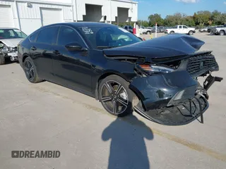 2024 Honda Accord Sport с VIN 1HGCY2F52RA052436, выставлен на аукционе IAAI как лот 41544789 с пробегом 8 295 миль миль и . История ставок и продаж доступна на DreamBid. Изображение 1.