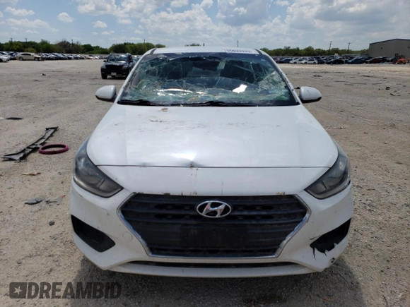 2018 Hyundai Accent SEL with VIN 3KPC24A31JE012335, listed as a Copart auction lot 55033333 with 61,431 mi miles. Bid and sale history available at carsss.com. Image 5.