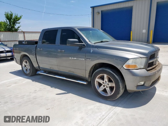 2012 Ram 1500 Express with VIN 1C6RD6KT2CS183617, listed as a Copart auction lot 58984755 with 203,466 mi miles and Clean title. Bid and sale history available at DreamBid. Image 4.