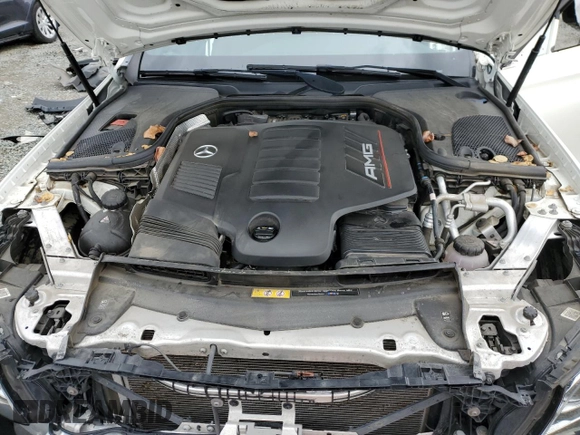 2019 Mercedes-Benz E 53 AMG with VIN WDDZF6BB0KA574110, listed as a Copart auction lot 47789835 with 42,385 mi miles and Salvage Title. Bid and sale history available at DreamBid. Image 11.