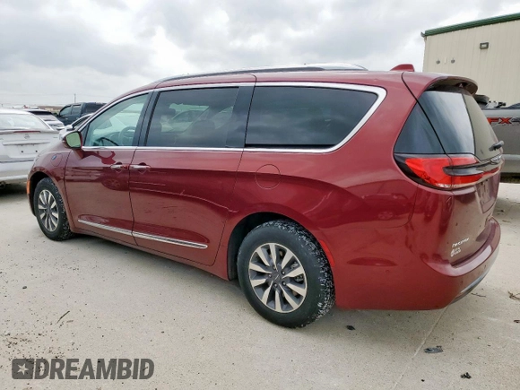 2021 Chrysler Pacifica Hybrid Limited with VIN 2C4RC1S72MR535860, listed as a Copart auction lot 53759925 with 27,486 mi miles and Clean title. Bid and sale history available at DreamBid. Image 2.