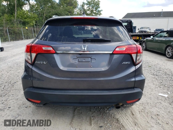 2019 Honda HR-V EX-L with VIN 3CZRU6H70KM715211, listed as a Copart auction lot 67448444 with 40,961 mi miles and Salvage Title. Bid and sale history available at carsss.com. Image 6.