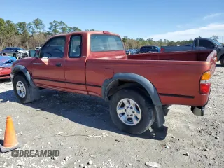 2002 Toyota Tacoma PreRunner with VIN 5TESM92N62Z111116, listed as a Copart auction lot 43578445 with 341,236 mi miles and Salvage title. Bid and sale history available at DreamBid. Image 2.
