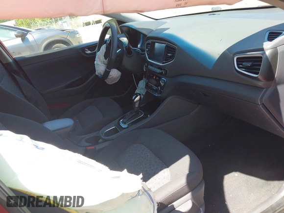 2019 Hyundai Ioniq Blue z VIN KMHC65LCXKU179508, wystawiony jako IAAI lot #42137390 z przebiegiem 118 820 mil mil oraz . Historia ofert i sprzedaży dostępna na DreamBid. Obrazek 5.