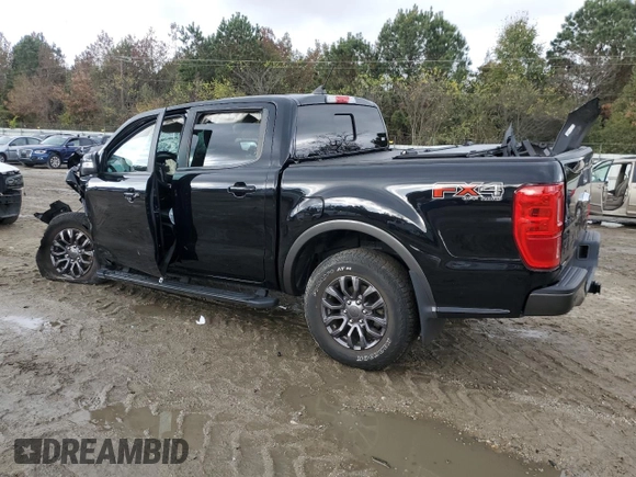2021 Ford Ranger XL with VIN 1FTER4FH2MLD45115, listed as a Copart auction lot 80645854 with 0 mi miles and Salvage Title. Bid and sale history available at carsss.com. Image 2.