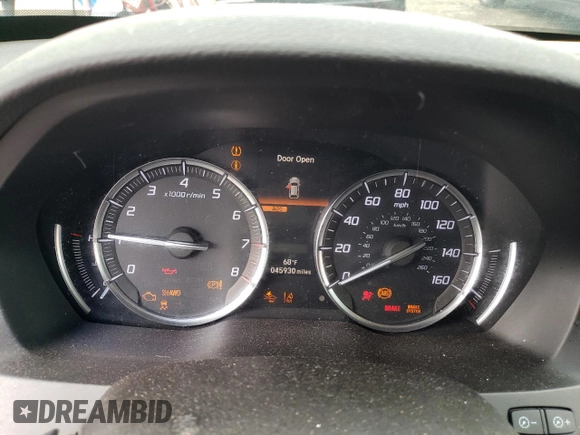 2020 Acura MDX z VIN 5J8YD4H38LL045981, wystawiony jako Copart lot #55587255 z przebiegiem 45 930 mil mil oraz Szkoda całkowita • Salvage title. Historia ofert i sprzedaży dostępna na DreamBid. Obrazek 9.