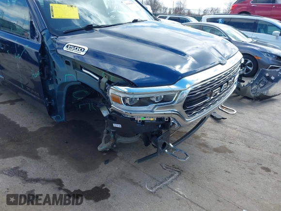 2021 Ram 1500 Limited with VIN 1C6SRFHT1MN578723, listed as a IAAI auction lot 41948681 with 75,715 mi miles and . Bid and sale history available at DreamBid. Image 6.