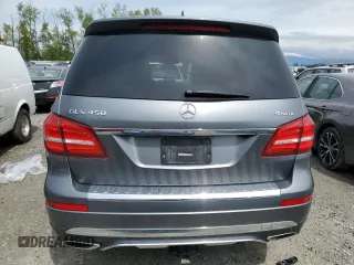 2017 Mercedes-Benz GLS with VIN 4JGDF6EE3HA825796, listed as a Copart auction lot 50591623 with 169,004 mi miles. Bid and sale history available at carsss.com. Image 6.