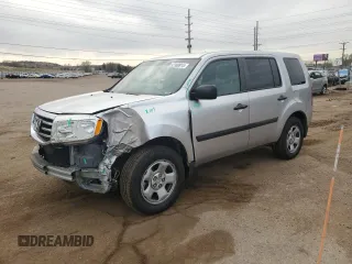 2015 Honda Pilot LX with VIN 5FNYF3H2XFB016418, listed as a Copart auction lot 52388915 with 139,709 mi miles and Salvage Title. Bid and sale history available at carsss.com. Image 1.