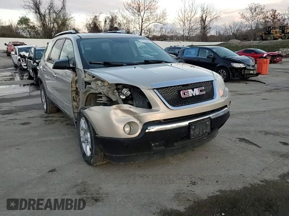 2007 GMC Acadia SLE with VIN 1GKEV13777J163842, listed as a Copart auction lot 81374004 with 202,539 mi miles and Salvage Title. Bid and sale history available at DreamBid. Image 12.