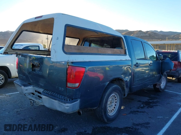 2005 Nissan Titan SE with VIN 1N6AA07A35N540675, listed as a IAAI auction lot 41263861 with 217,785 mi miles and . Bid and sale history available at DreamBid. Image 4.