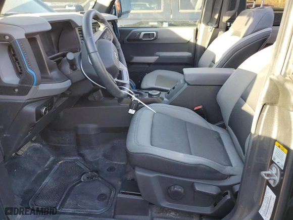 2023 Ford Bronco with VIN 1FMEE5BP3PLB11080, listed as a Copart auction lot 78835214 with 0 mi miles and Salvage Title. Bid and sale history available at carsss.com. Image 7.